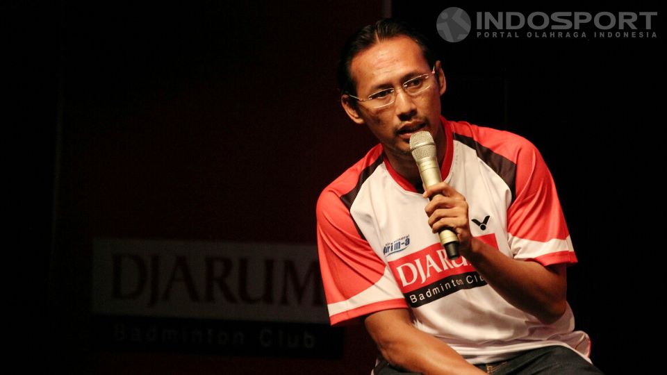 Sigit Budiarto, eks ganda putra Indonesia yang kini melatih di PB Djarum.  Copyright: © Herry Ibrahim/INDOSPORT